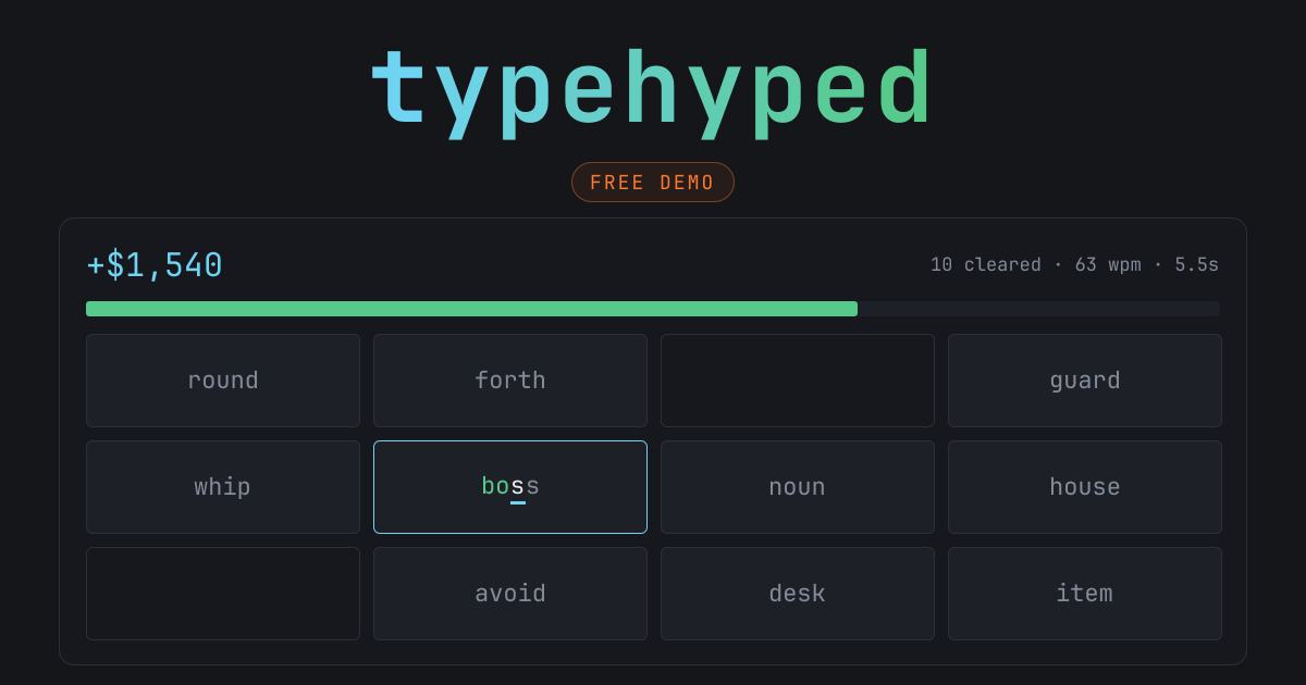 Typehyped preview